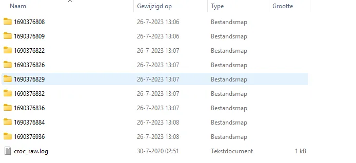 KeyCroc resultaten in Arming mode